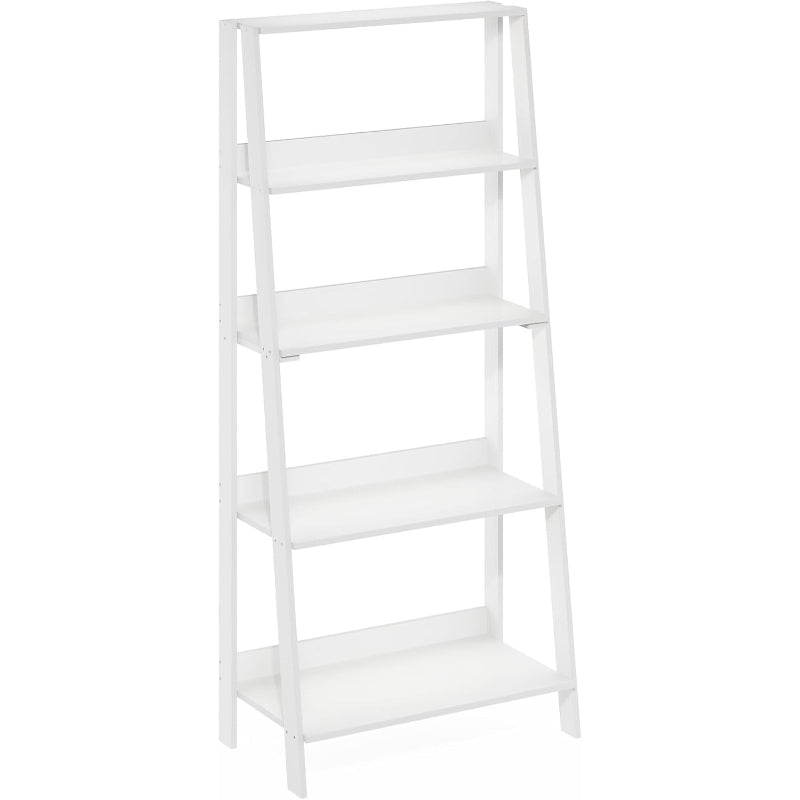 5‑Tier Open Ladder Display Storage Bookshelf