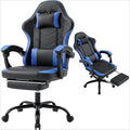 Ergonomic Reclining Gaming Chair With Footrest