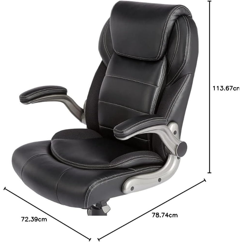 Ergonomic High‑Back Adjustable Swivel Office Chair