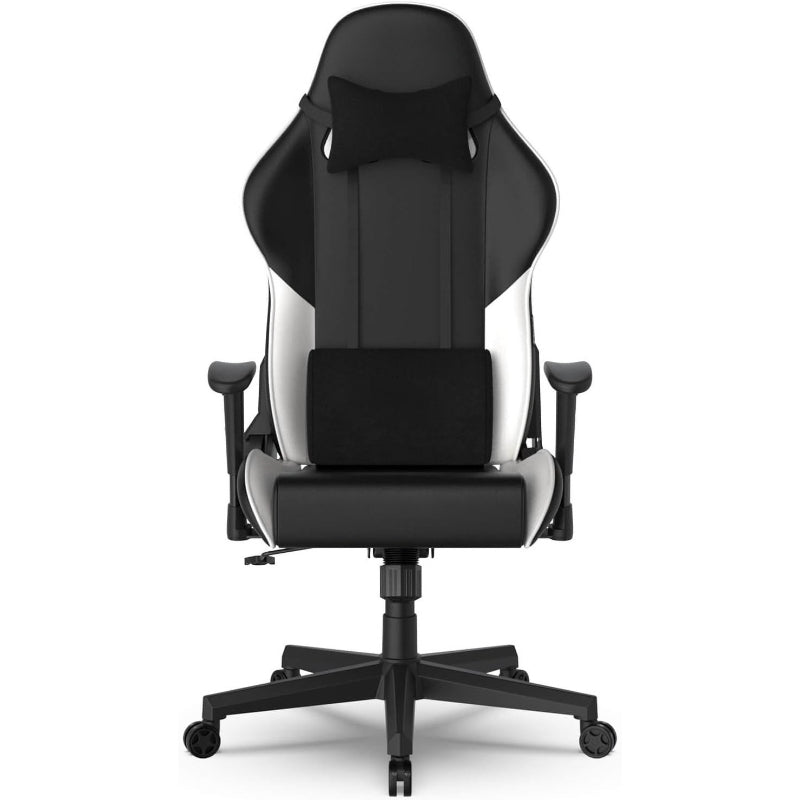 Ergonomic Faux‑Leather Reclining Gaming Chair