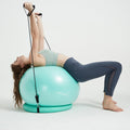 Stability Yoga Ball Chair With Resistance Bands