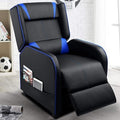 Ergonomic PU Leather Racing Gaming Recliner Chair