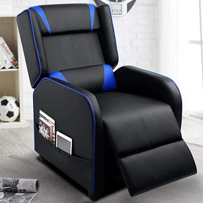 Ergonomic PU Leather Racing Gaming Recliner Chair