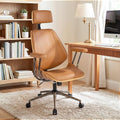 Ergonomic High‑Back Office Chair With Headrest Arms