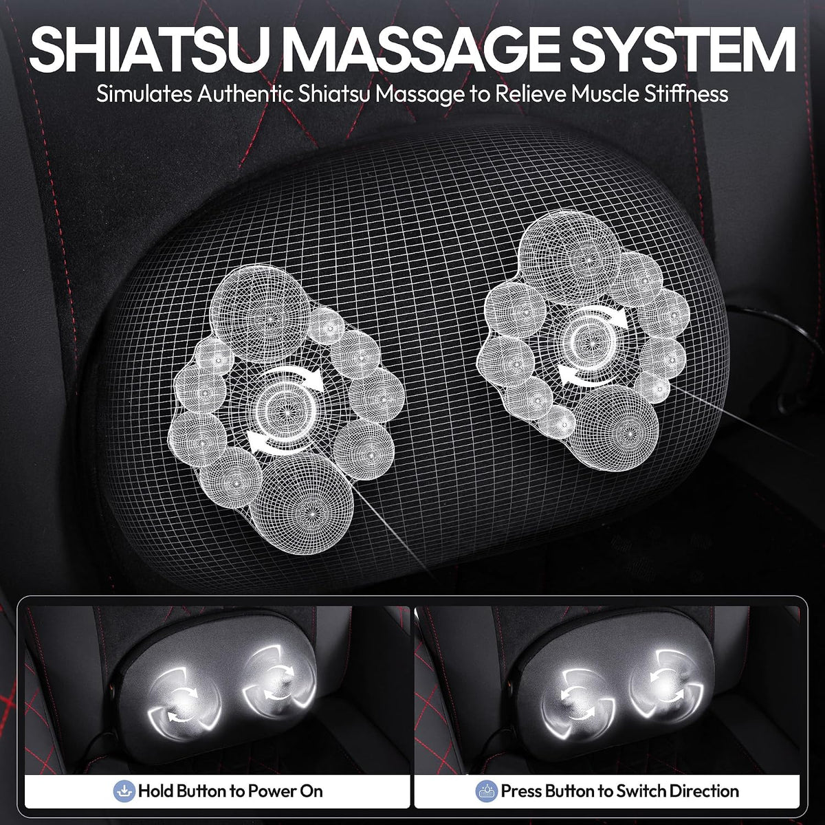 Massage Gaming Recliner Chair With Footrest