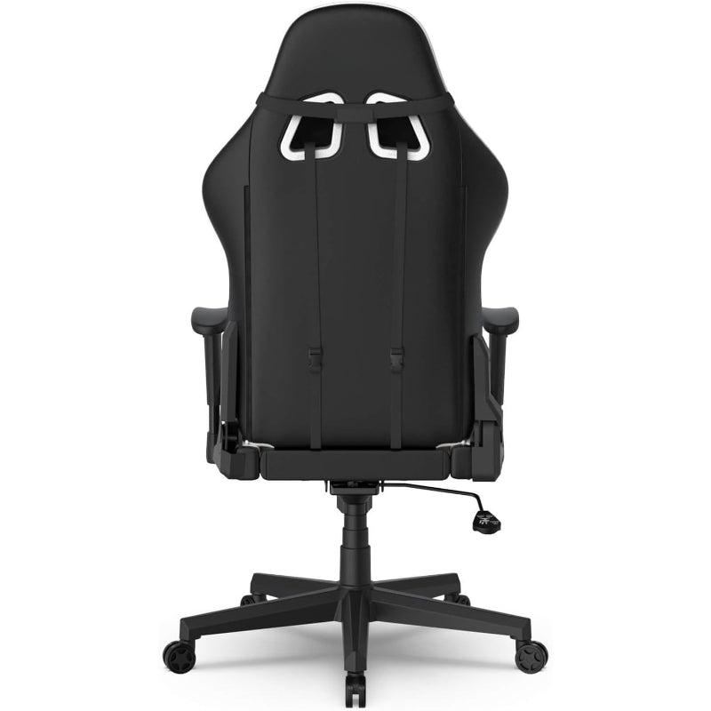 Ergonomic Faux‑Leather Reclining Gaming Chair