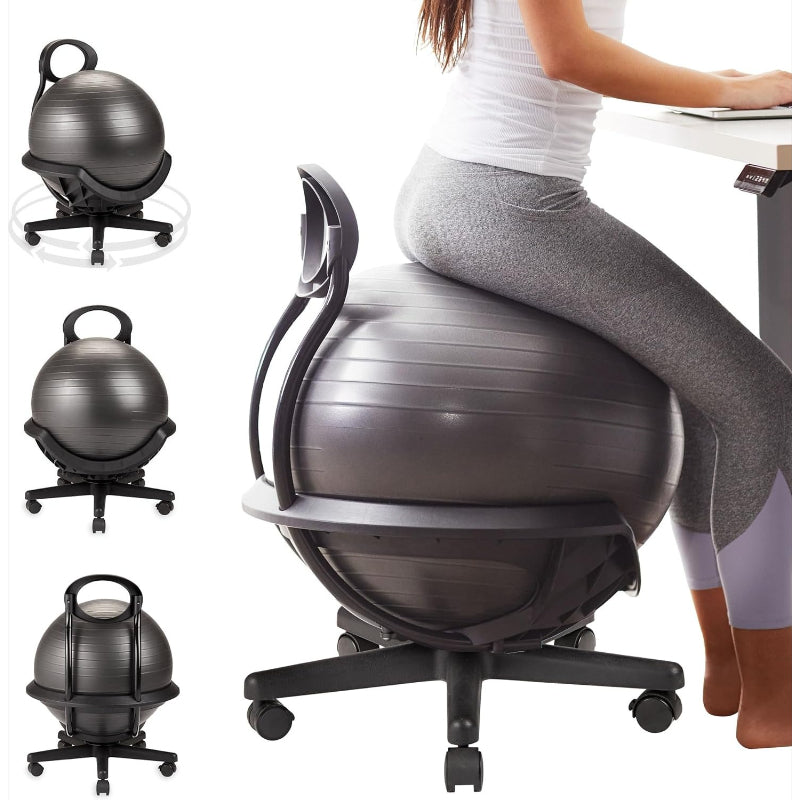 Swivel Base Ultimate Balance Ball Office Chair