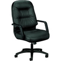 Pillow‑Soft High‑Back Leather Executive Office Chair