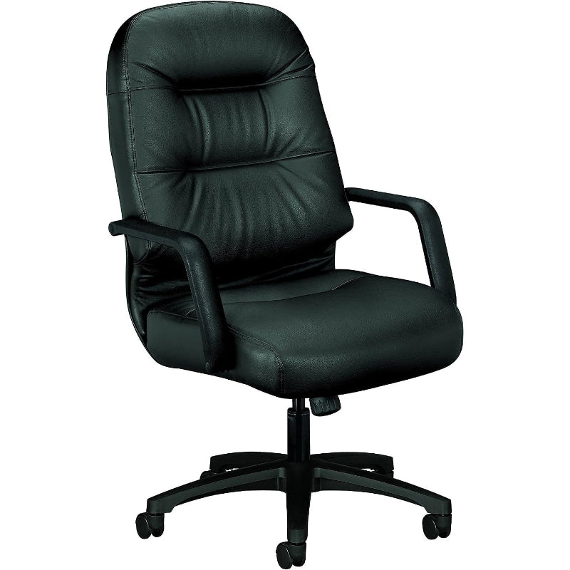 Pillow‑Soft High‑Back Leather Executive Office Chair